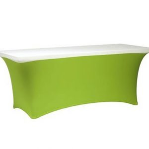 top table rectangle stretch 180*76 6 personnes sur mesure