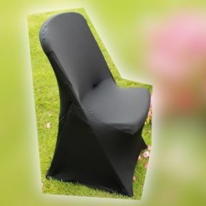 housse de chaises noir